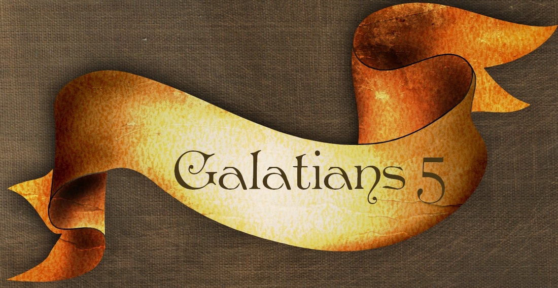 Galatians chapter 5 KJV